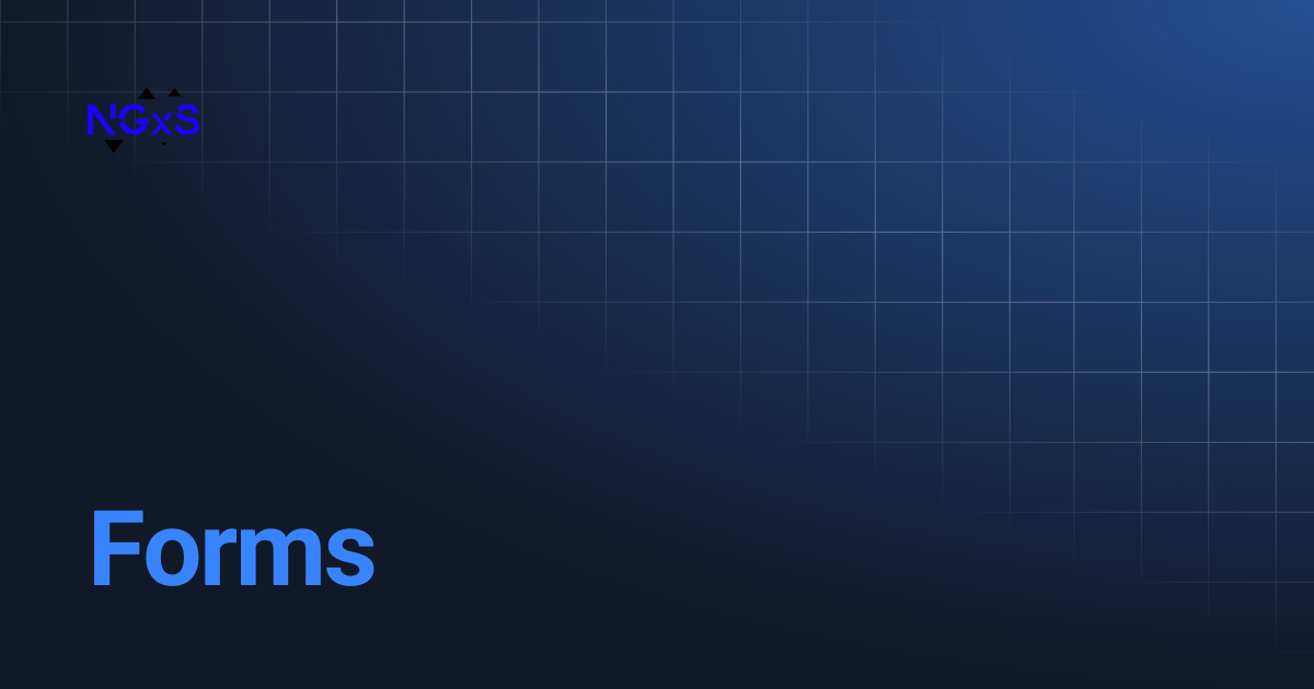 Forms | v3.3 | NGXS